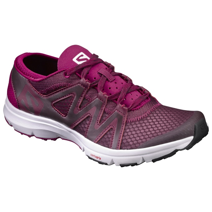 SALOMON CROSSAMPHIBIAN SWIFT W Philippines - Women's Water Shoe - Purple | 297801-UQE